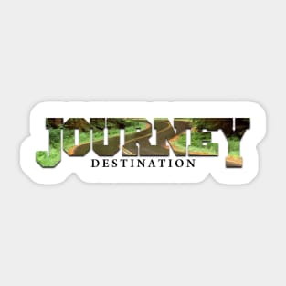 Focus on the Journey Sticker